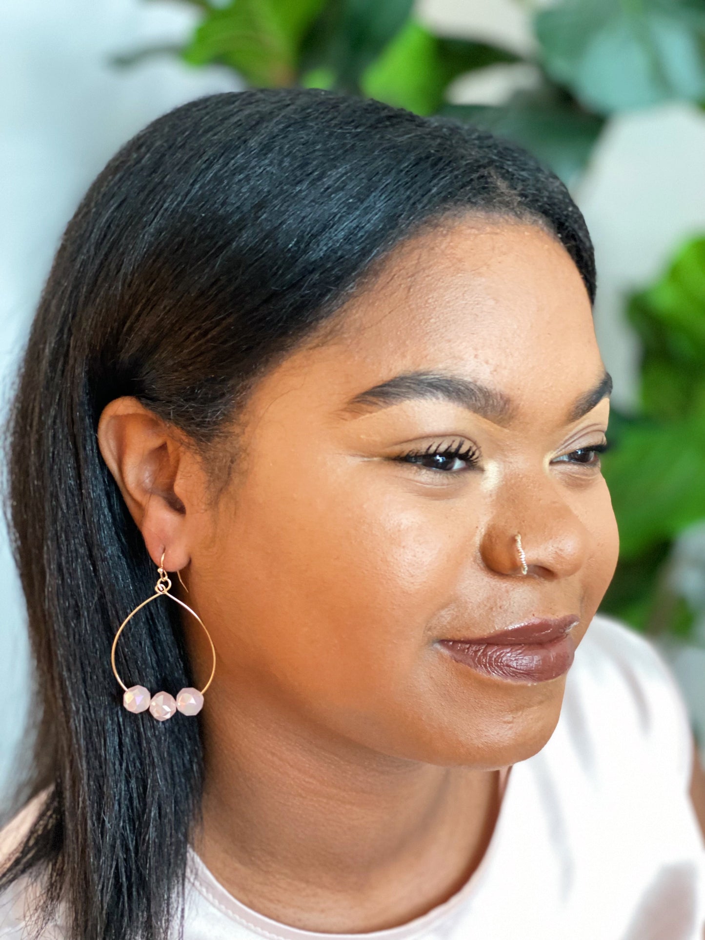 Candy Beads Dangle Earrings